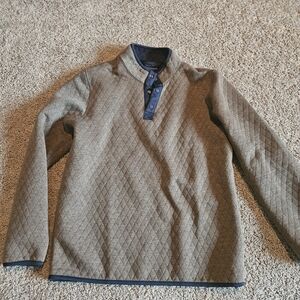 Men's Quilted Sweater - Brown